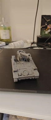 3d Printed 1/48 France AMX 13 F3 AM Self-Propelled Gun Unpainted Kit